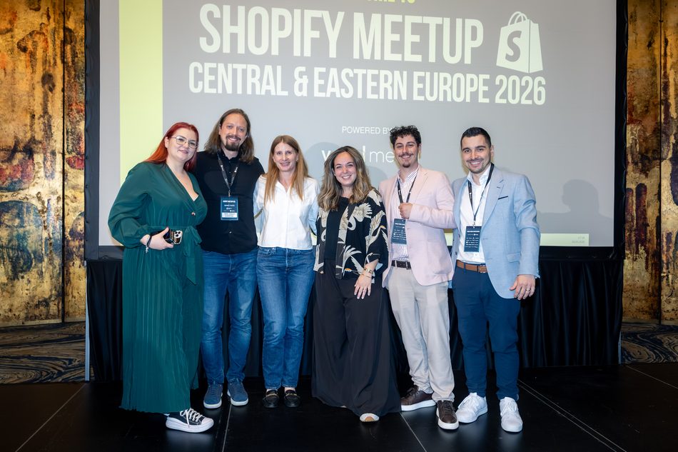 Group at the Shopify Meetup Central and Eastern Europe
