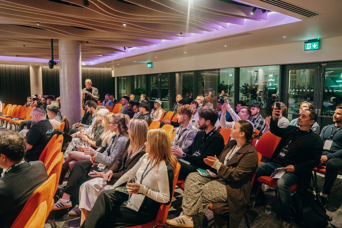 A full room at a Perspective Events summit